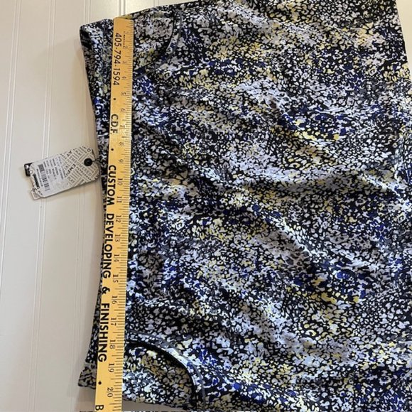 EPNY Tennis Golf Skort XXL EP New York Shorts Skirt Black Mosiac POCKET Layered - Picture 3 of 9